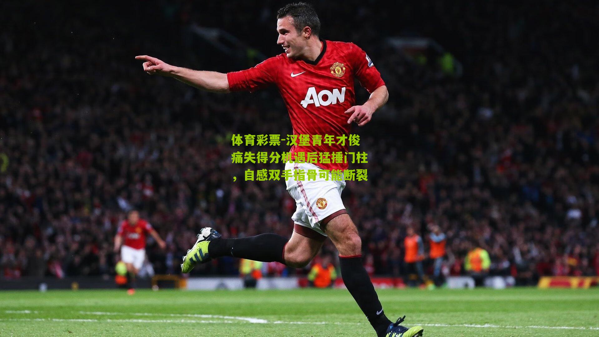 汉堡青年才俊痛失得分机遇后猛捶门柱，自感双手指骨可能断裂
